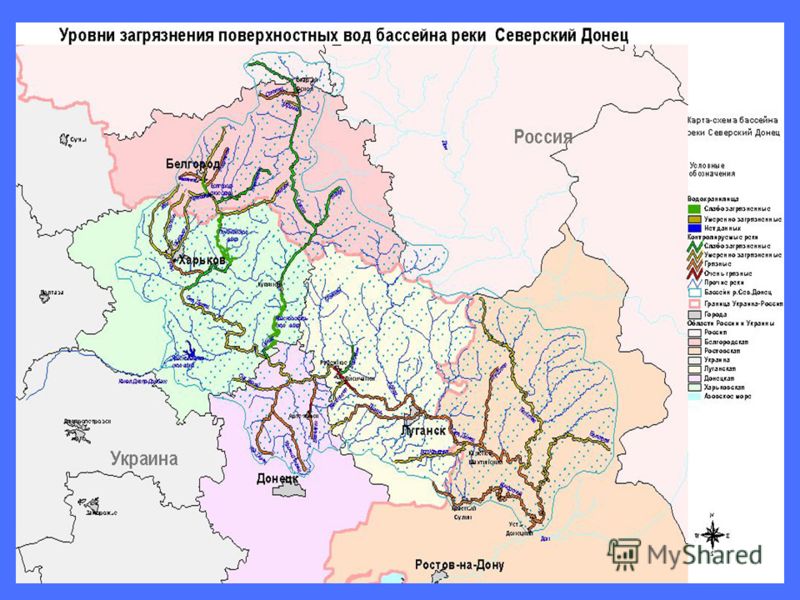 Куда впадает донец. Бассейн реки Северский Донец на карте. Схема реки Северский Донец. Река Северский Донец на карте. Карта реки Северский Донец в Ростовской области.