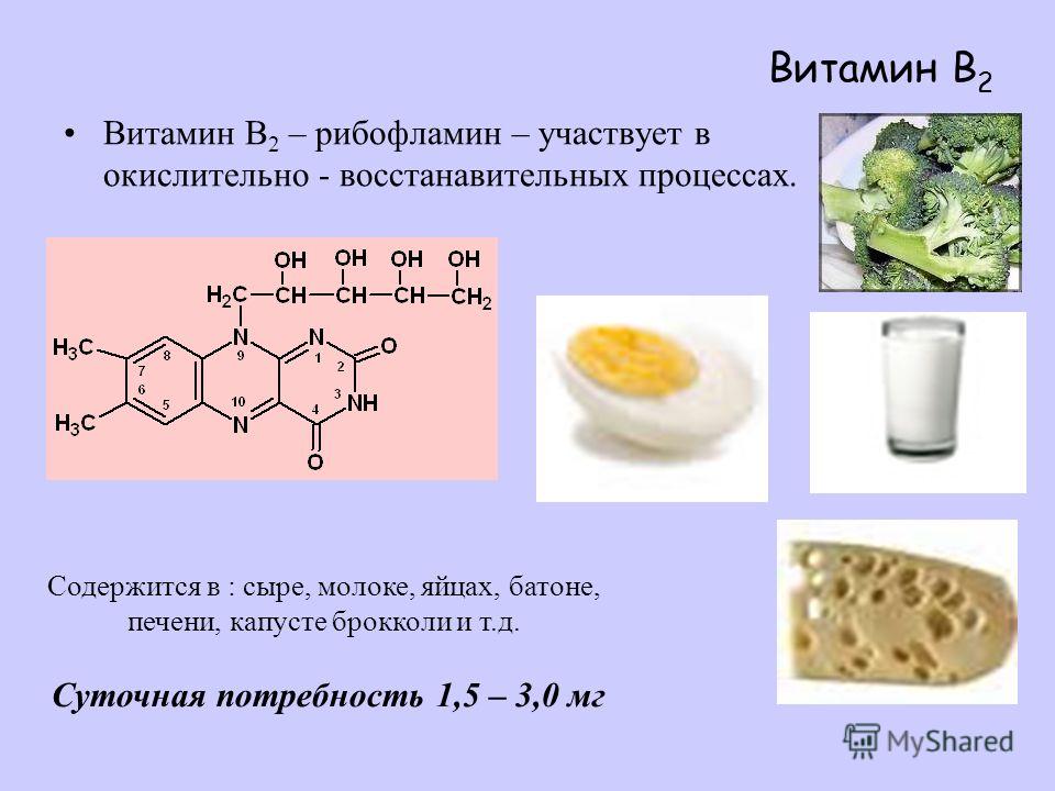 Витамин в4 презентация