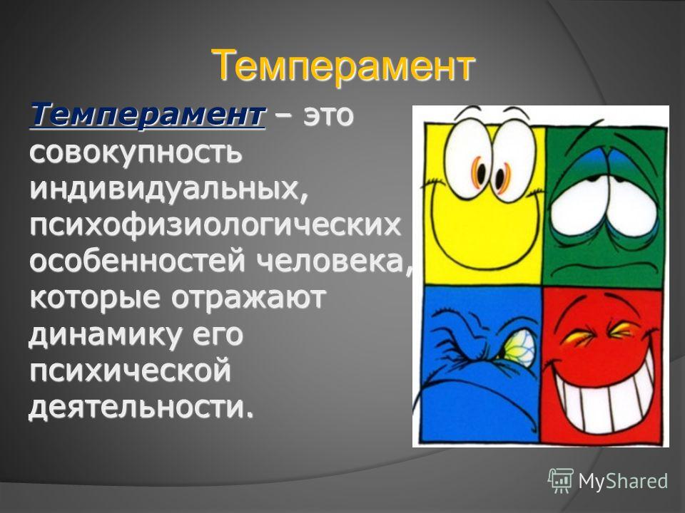 Презентация про темперамент