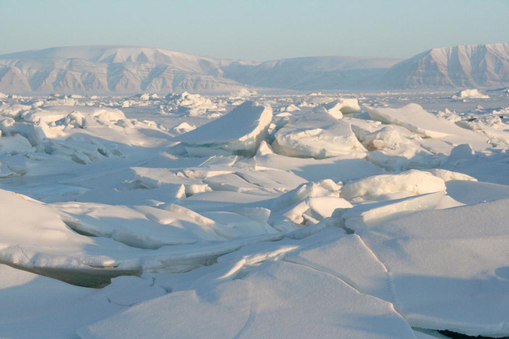 Пресная вода в ледниках