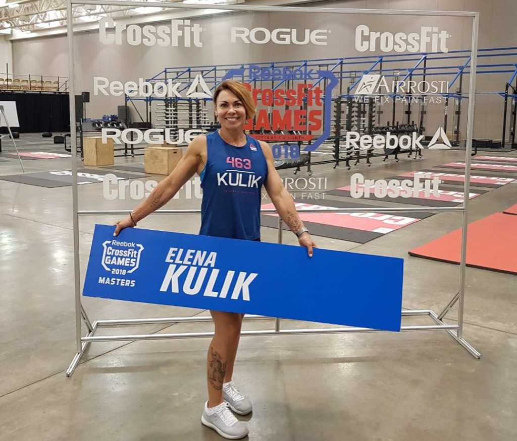 Елена Кулик на CrossFit Games 2018