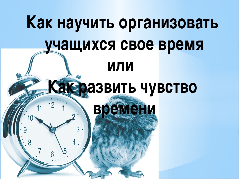 Как правильно организовать свое время проект