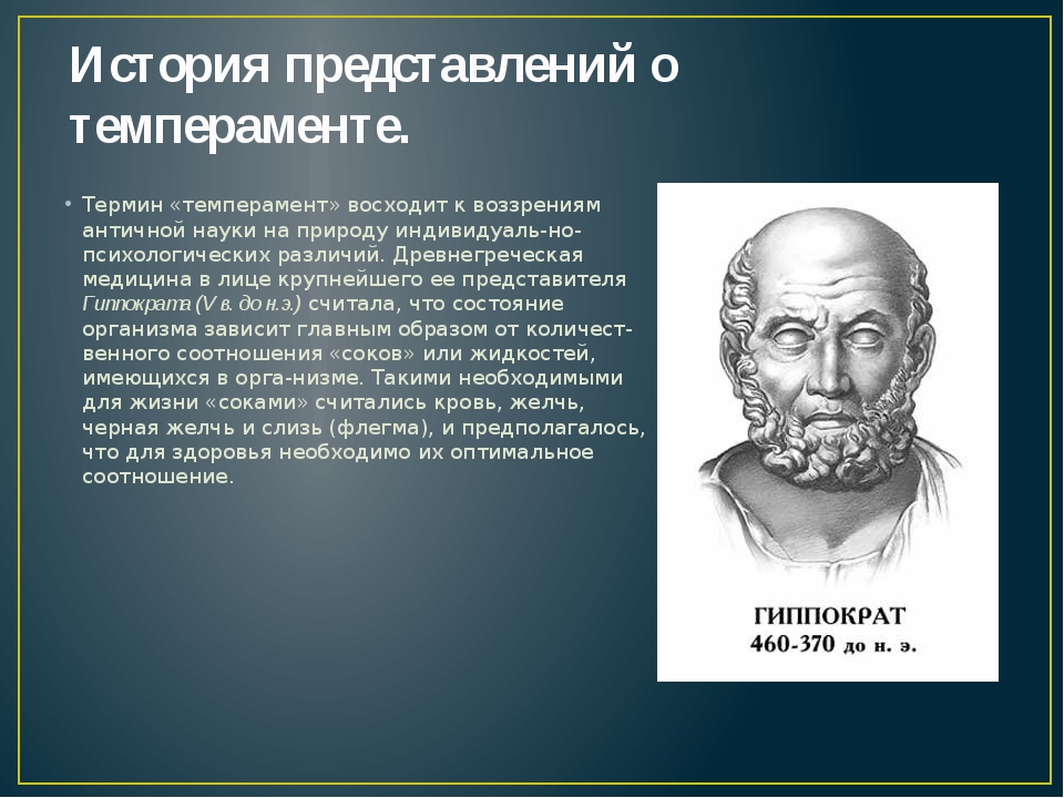 Термин представление. История изучения темперамента. Исторические концепции темперамента. История учения о темпераменте. Эволюция представлений о темпераменте..