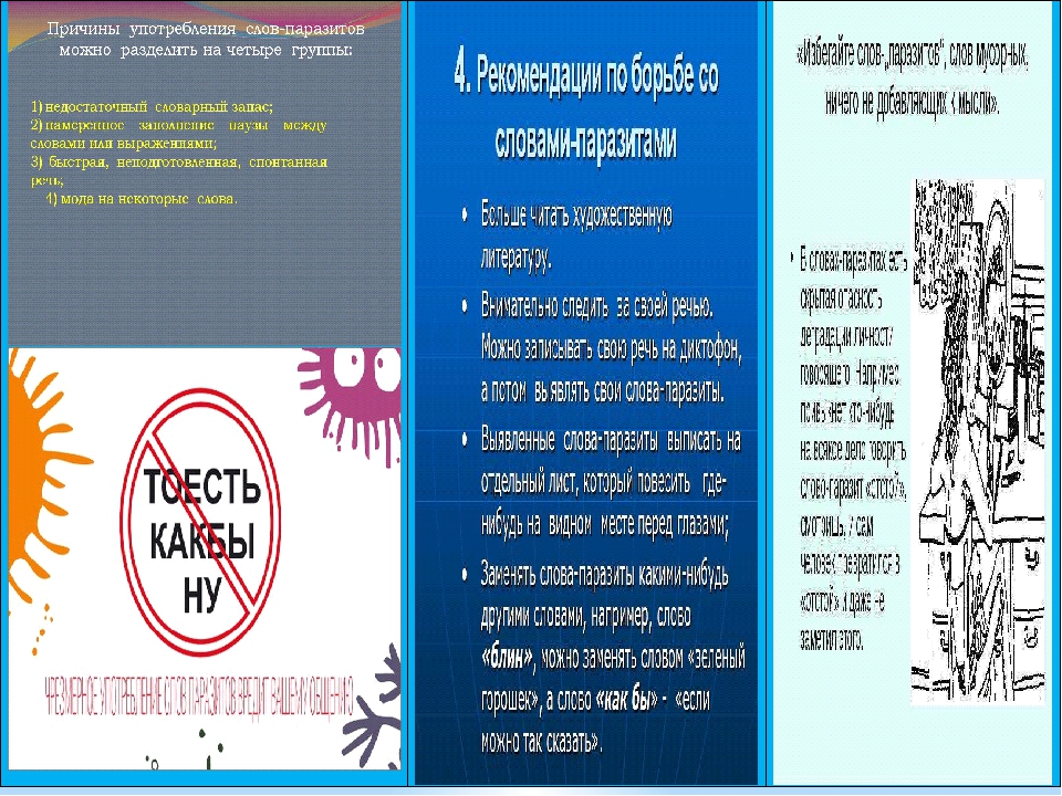 Проект по русскому на тему слова паразиты