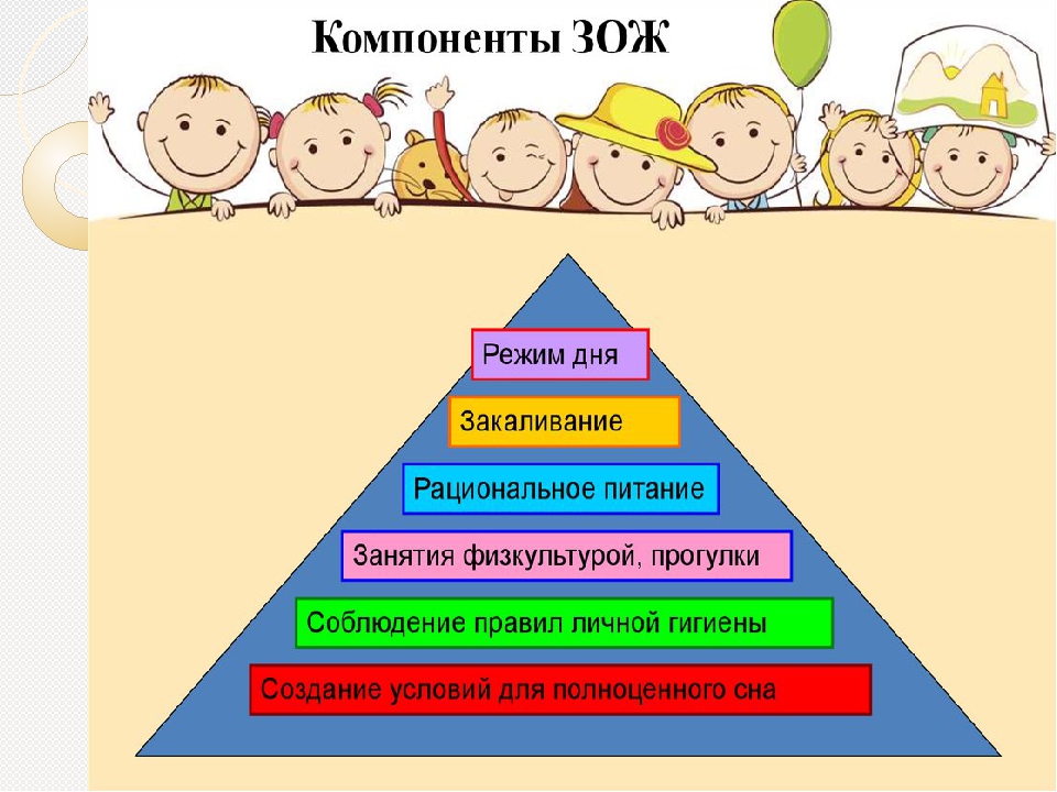 Характеристика компонентов здорового образа жизни