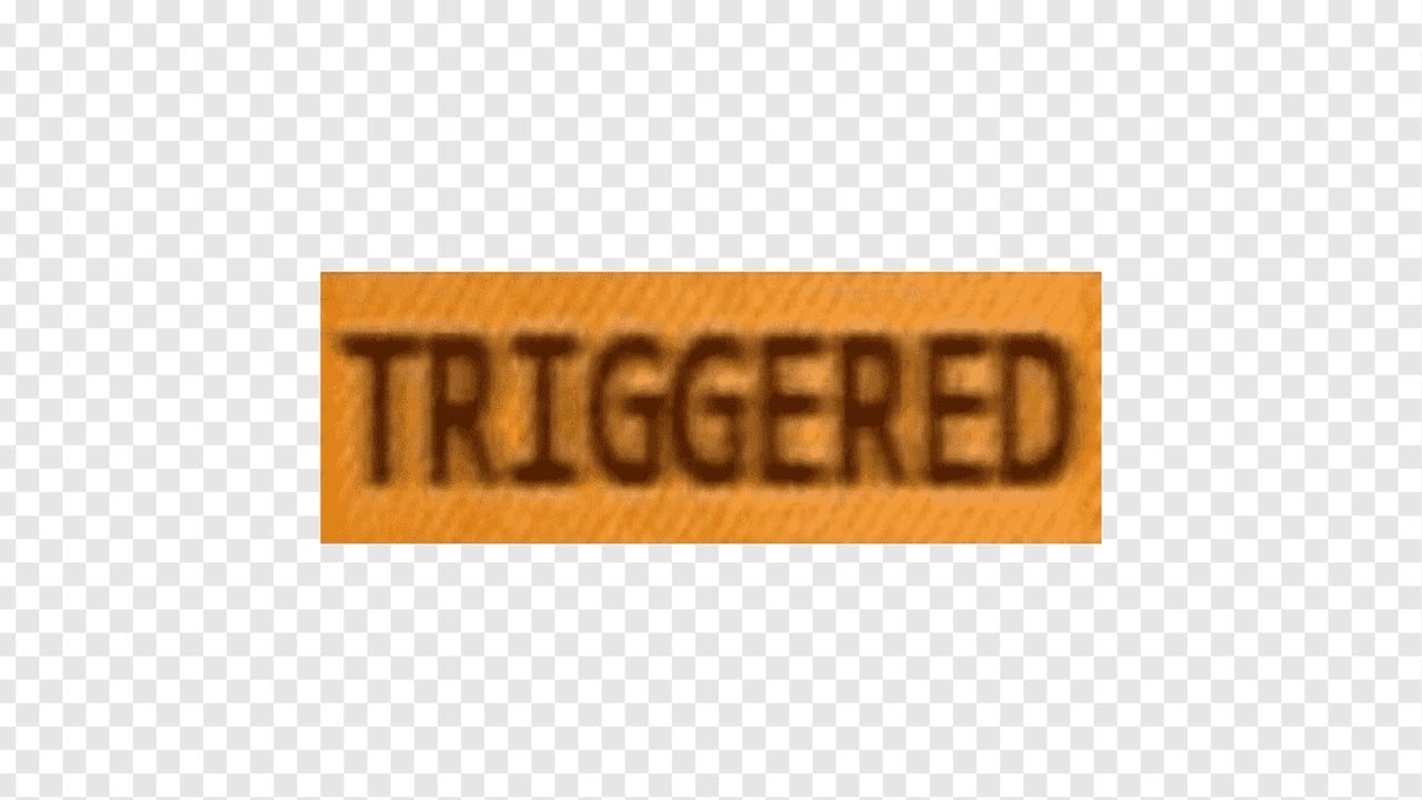 Тригерит это что значит простыми. Triggered надпись. Triggered без фона. Триггер без фона. Полоска Triggered.