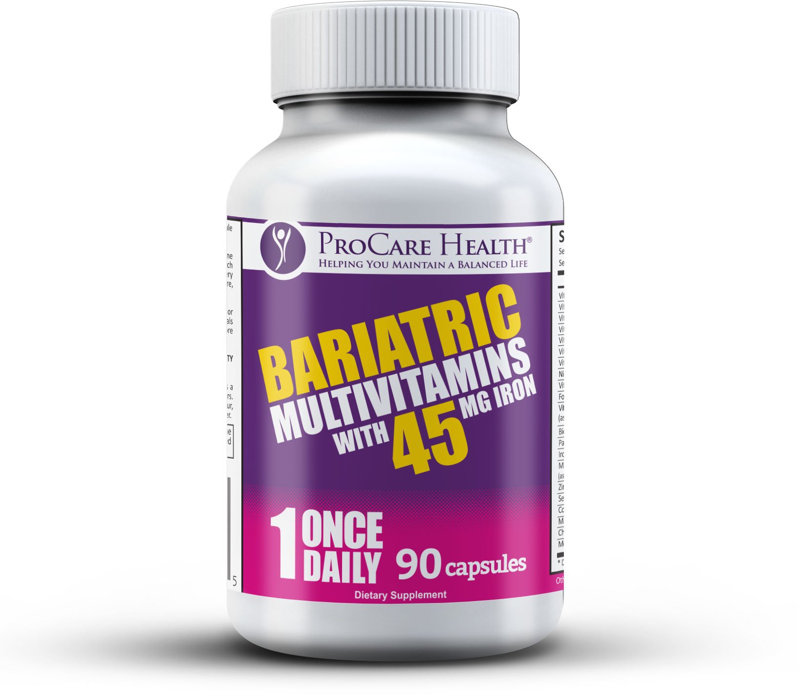 Баривит форте. Мультивитамины. Bariatric витамины. Мультивитамины в капсулах. Поливитамины для бариатрических пациентов.
