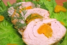 Куриное филе, фаршированное абрикосами и сыром