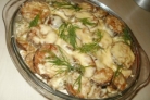 Запеканка овощная с курицей