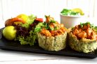 Рисовые корзиночки с курицей Тикка Масала
