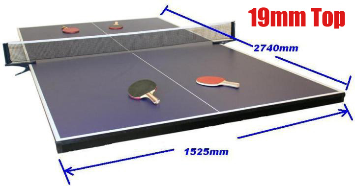 Размеры стандартного теннисного стола настольного тенниса