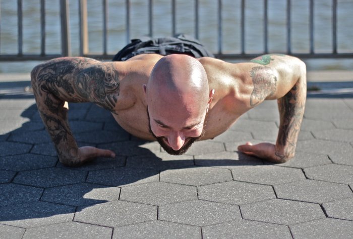 Back of the Wrist Pushups