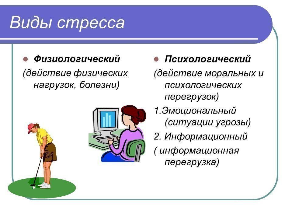 Стресс и его виды