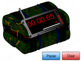Онлайн таймеры и секундомеры. Таймер онлайн «Таймер бомба»