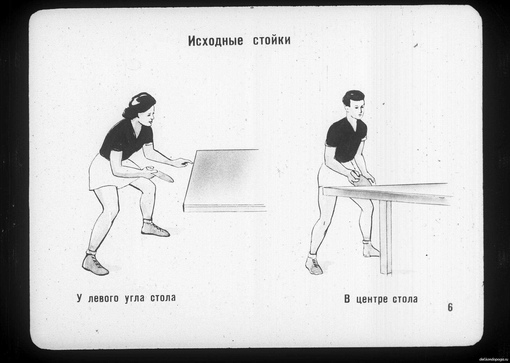 Настольный теннис правила игры техника двигательных действий