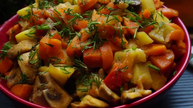 Овощное рагу рецепт без картошки