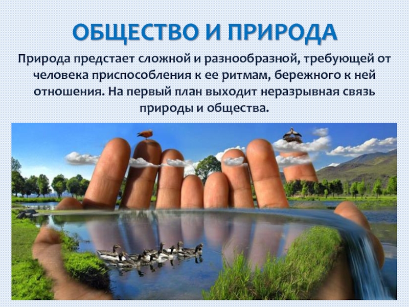 Взаимодействие человека на природу 7 класс обществознание презентация