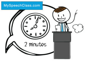 2 minute speech topics